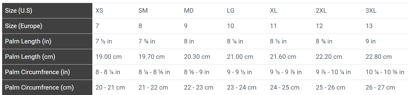 Size guide